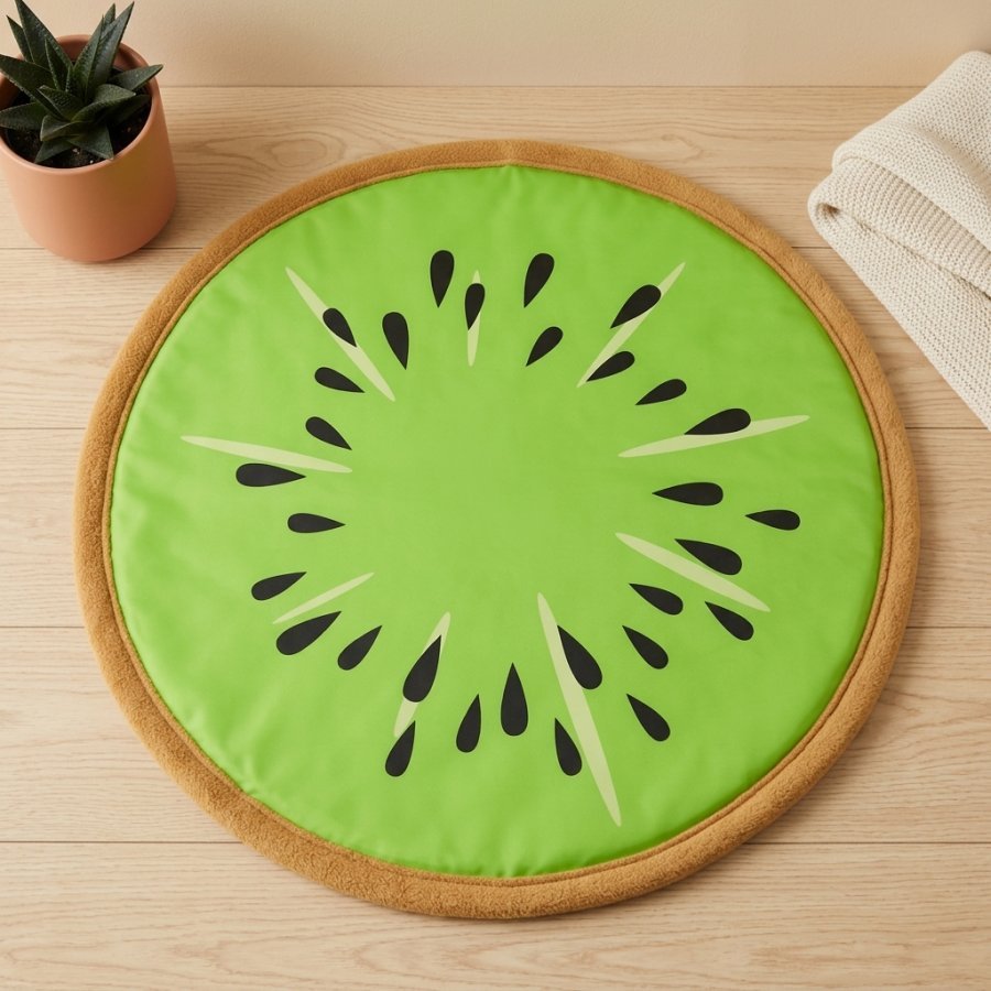 Top-down view of the Cooling Comfort Mat showing its pressure-activated cooling gel surface